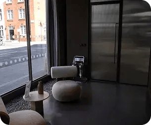 Contrast therapy suite at Aspire Clinic, Fitzrovia