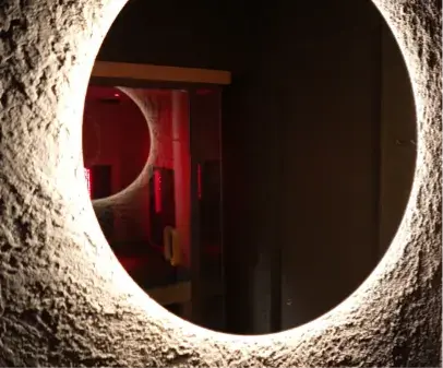 Infrared sauna - gallery side 1a
